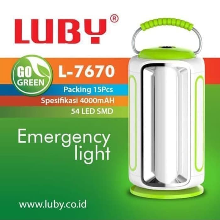 Jual Lampu Lampu Emergency Luby 7670 3 Sisi Lampu Darurat Luby L 7670