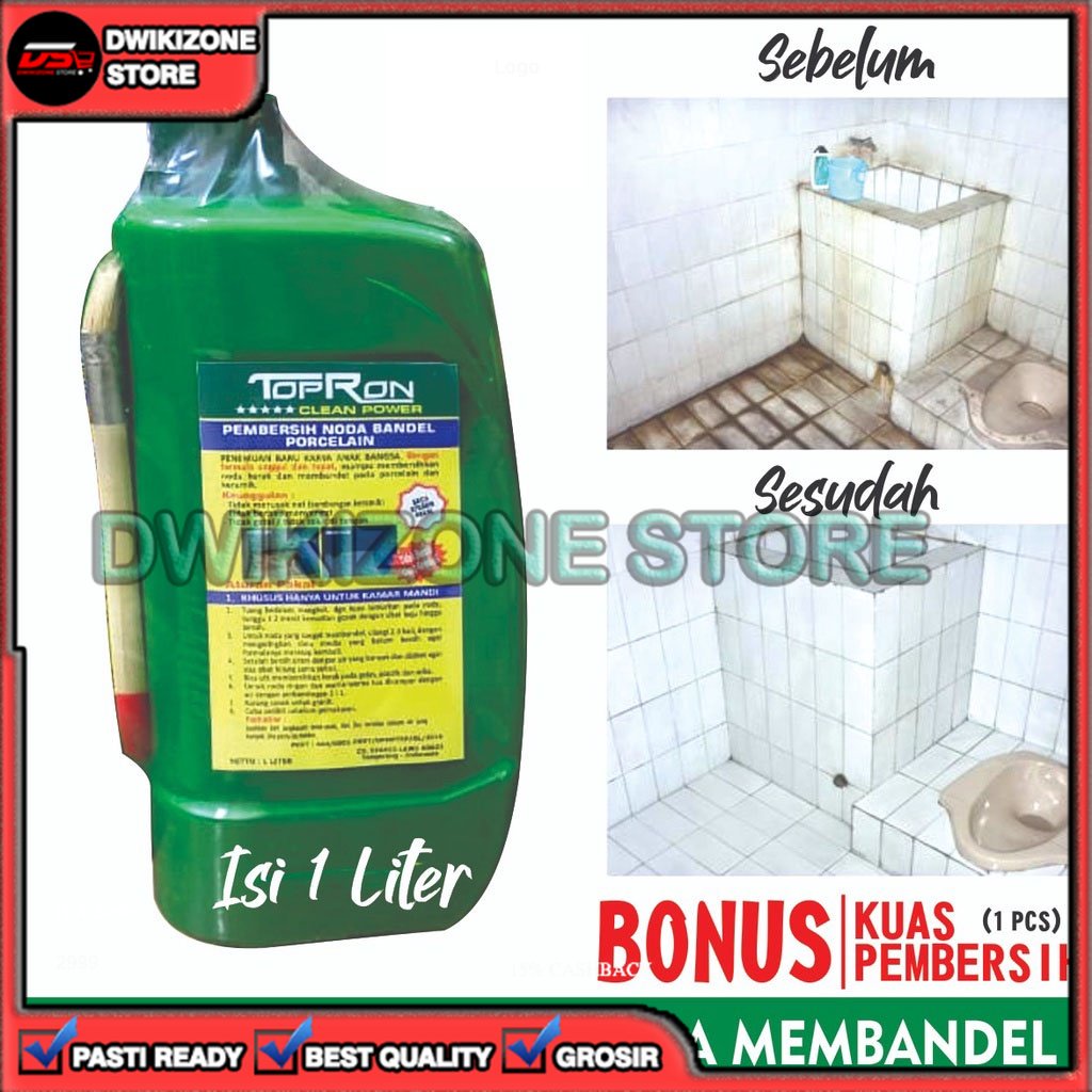 Jual Original Topron Pembersih Kerak Kamar Mandi Keramik Lantai