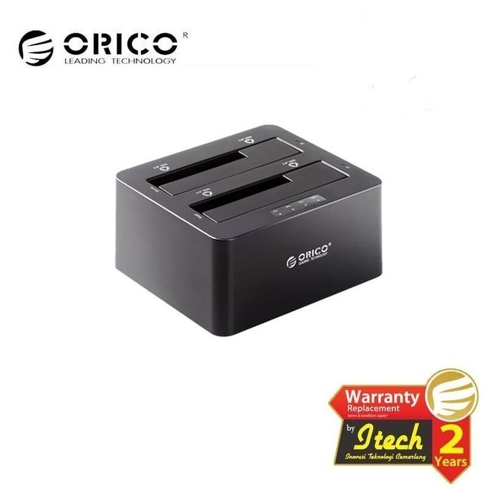 Jual Dck Orico Us C Usb To Sata Dual Bay External Hdd Docking