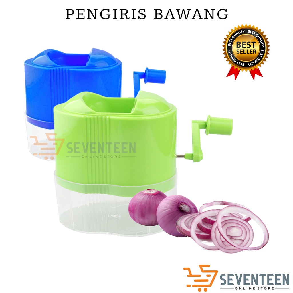 Jual Seventeen Alat Pemotong Serbaguna Penghalus Pengiris Bawang Merah