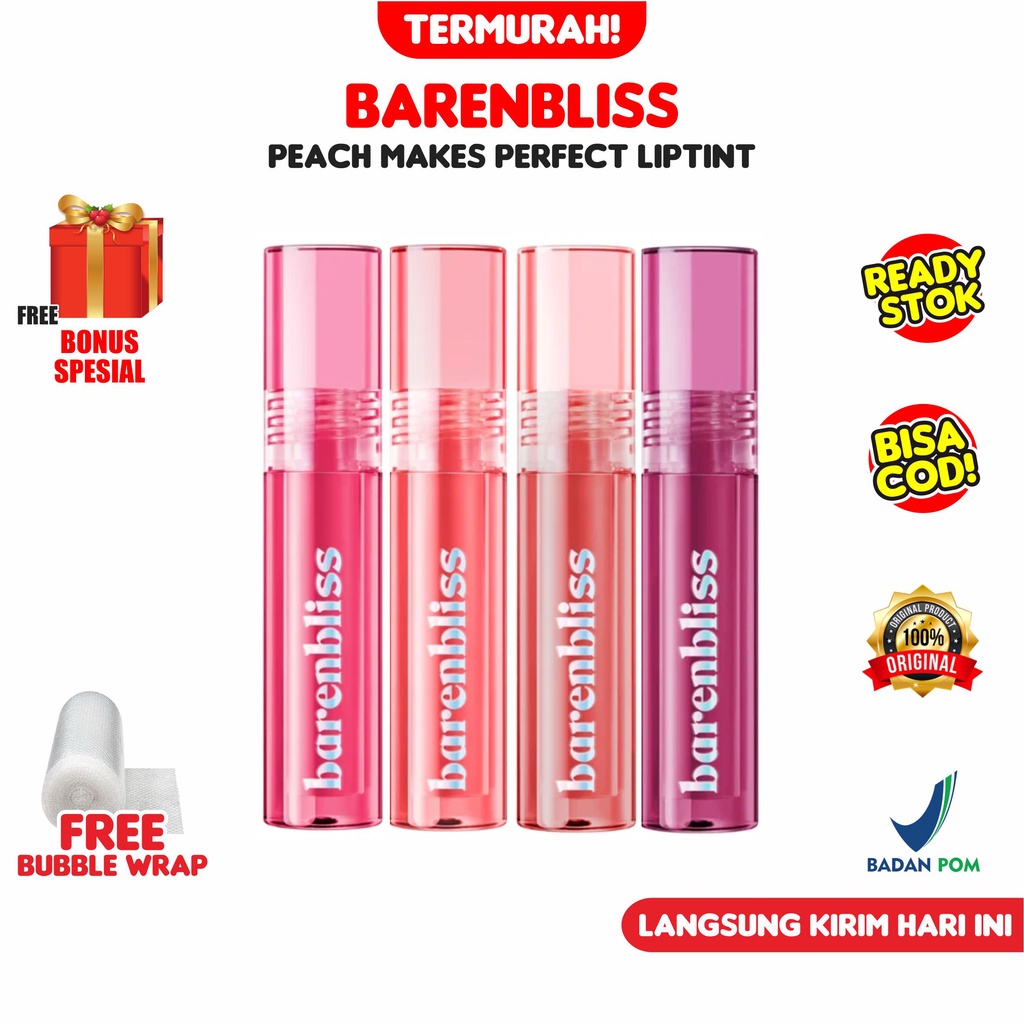 Jual BNB Barenbliss Lip Tint Peach Makes Perfect LipTint Korea Glossy