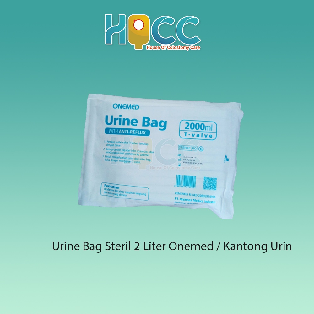 Jual Urine Bag Steril Liter Onemed Kantong Urin Shopee Indonesia