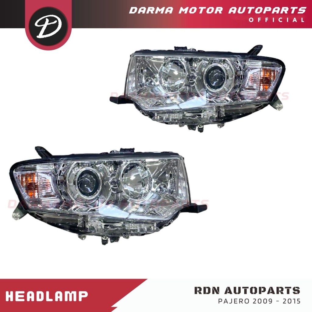 Jual Lampu Depan Headlamp Pajero Sport Exceed Gls