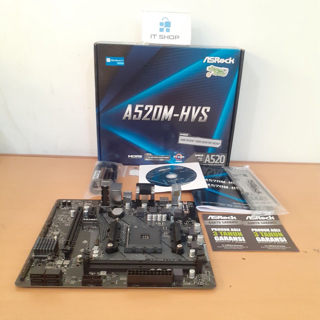 Jual Motherboard Asrock A M Hvs Shopee Indonesia