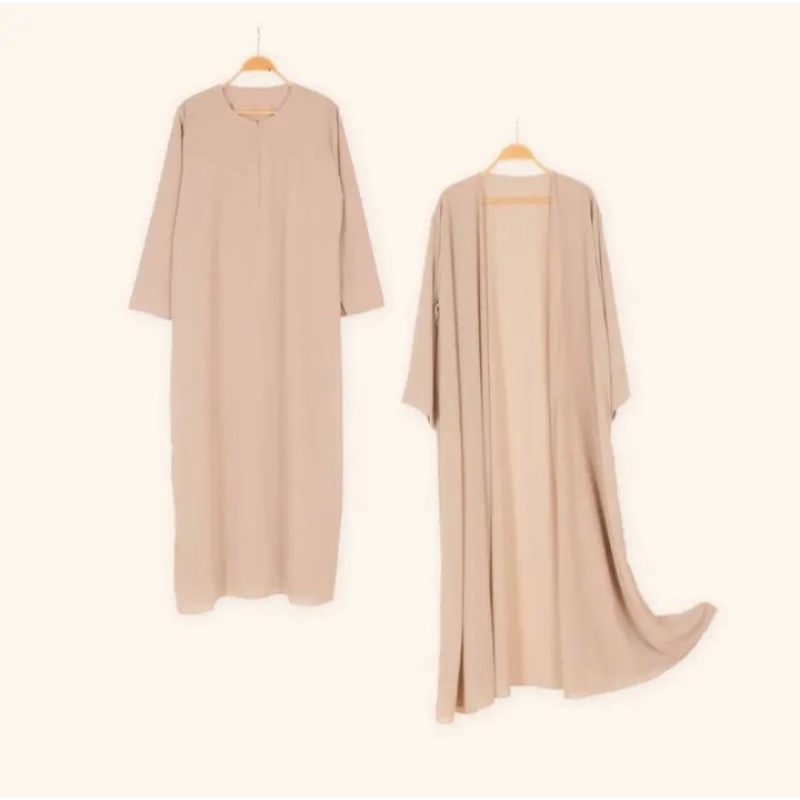 Jual Salwa Abaya 2in1 Gamis Syari Shopee Indonesia