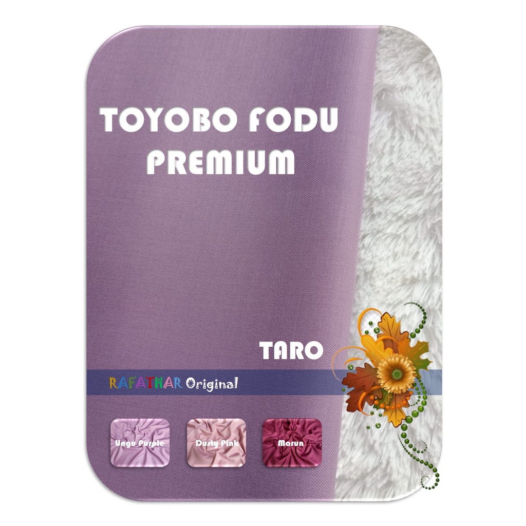 Jual KAIN TOYOBO FODU PREMIUM ORIGINAL KAIN TOYOBO PREMIUM ORI KATUN