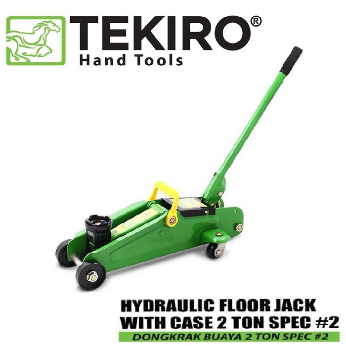 Jual TEKIRO DONGKRAK BUAYA 2 TON HYDRAULIC FLOOR JACK 2 TON AU FJ0994