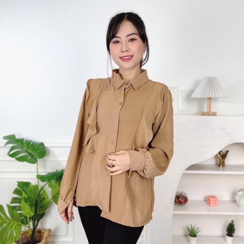 Jual AFI EC PREMIUM AIRFLOW CRINCLE Neta Blouse Crincle