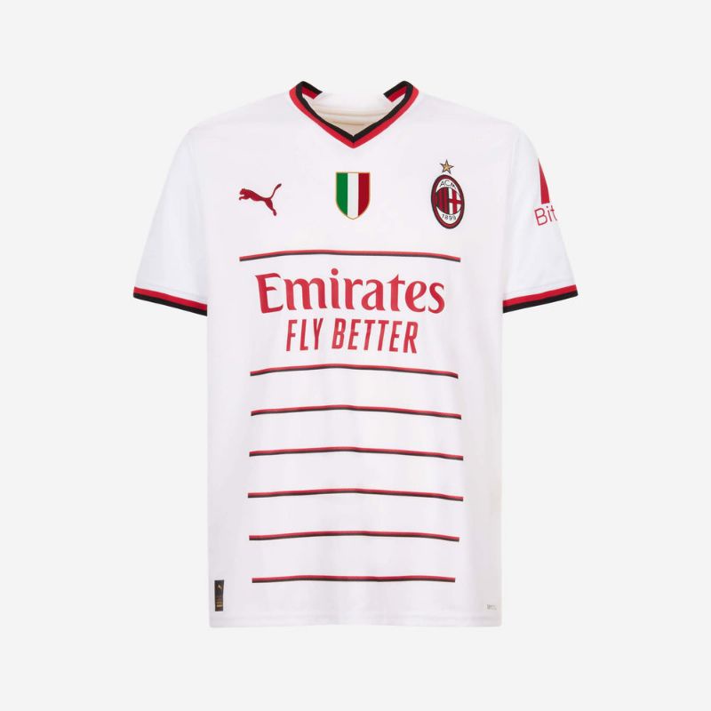 Jual Jersey Sepak Bola AC Milan Away New 2022 2023 Grade Ori Thailand