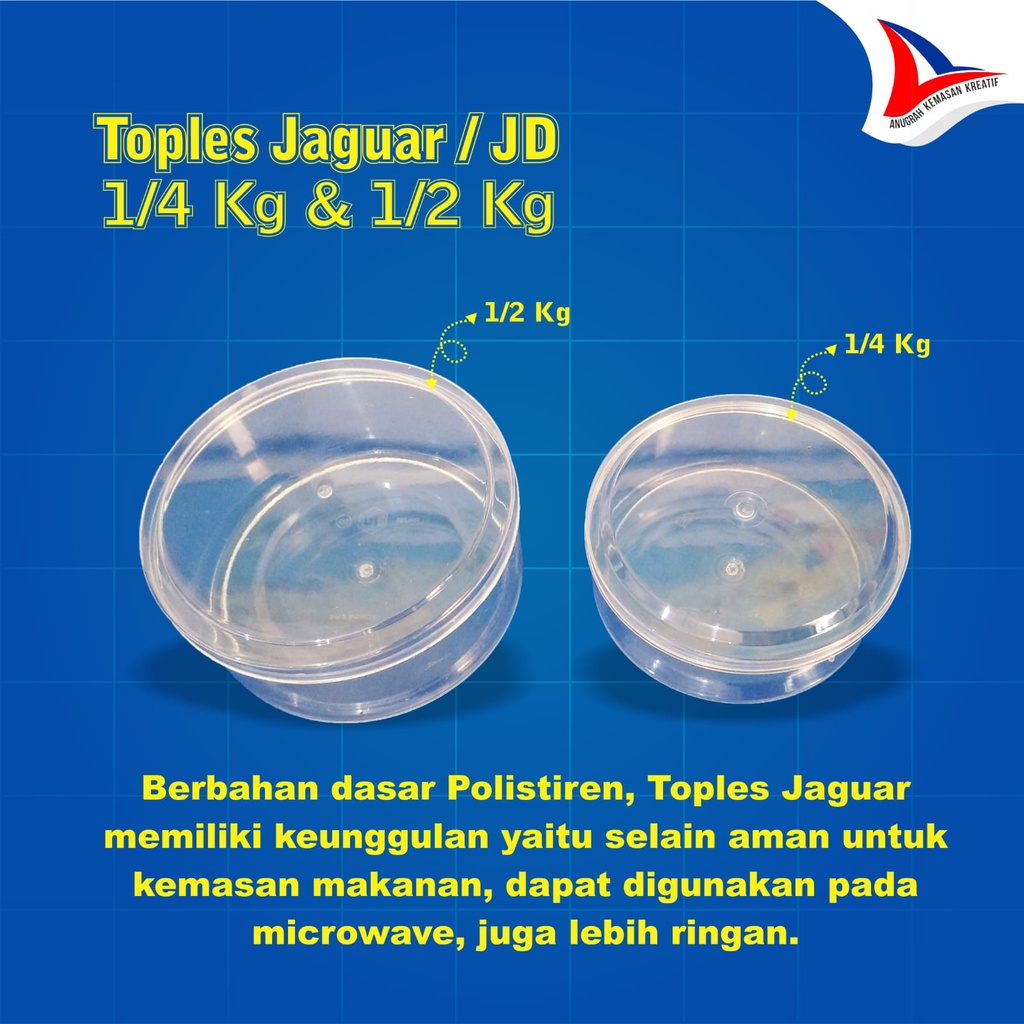 Jual TOPLES JAGUAR JD 1 4 KG BULAT 1 DZN TOPLES BENING KUE KERING