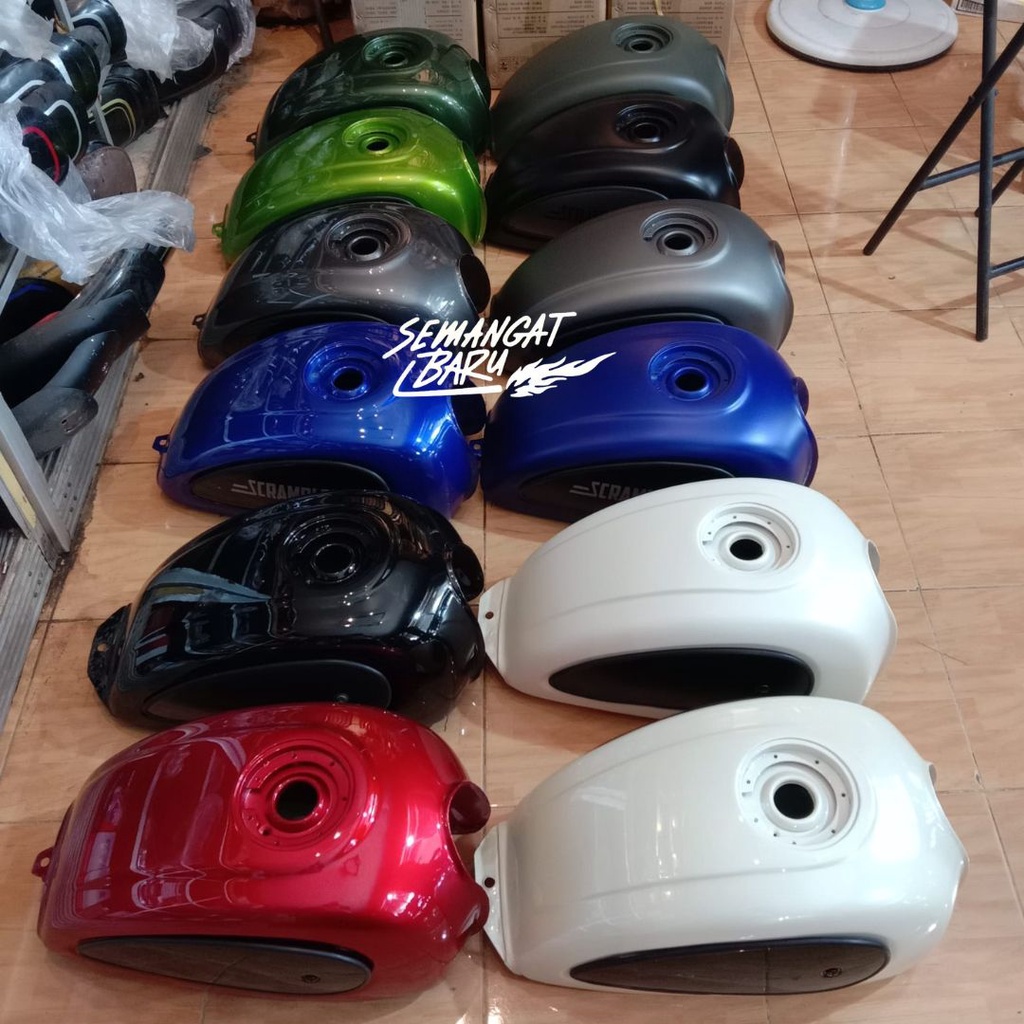 Jual TANGKI DUCATI SCRAMBLER THUNDER TIGER VERZA BYSON GL PRO MEGAPRO