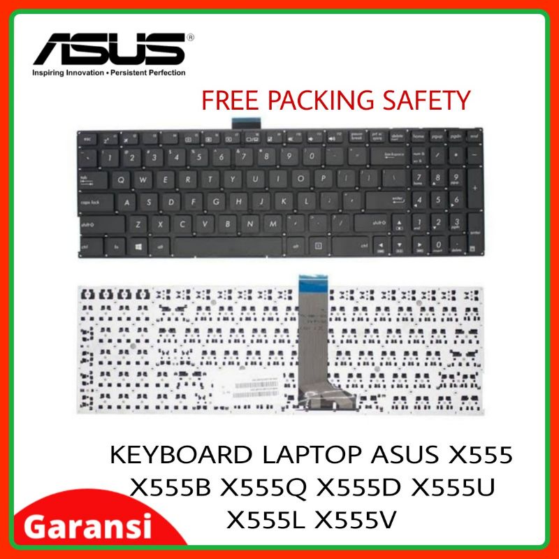 Jual Keyboard Laptop Asus X555 X555B X555Q X555D X555U X555L X555QG