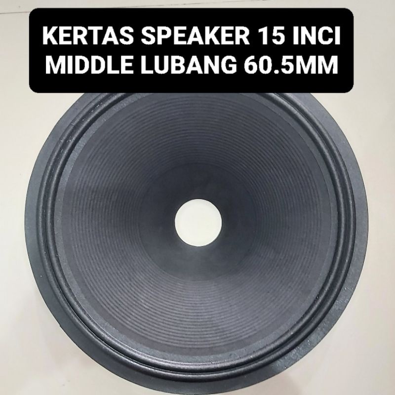 Jual Kertas Daun Speaker 15 Inci FR2 Diameter 60 5 MM Conus Speker 60 5