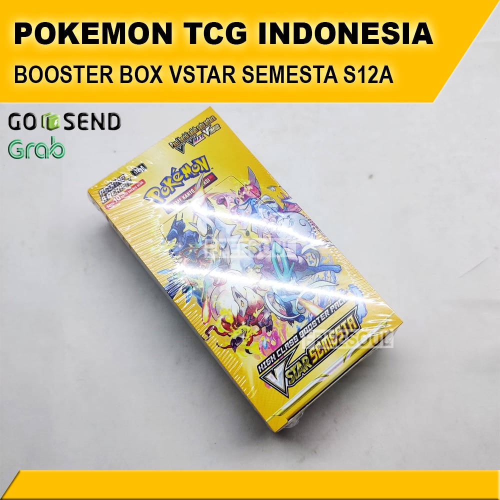 Jual Pokemon Tcg Indonesia Seri S A High Class Booster Box Vstar