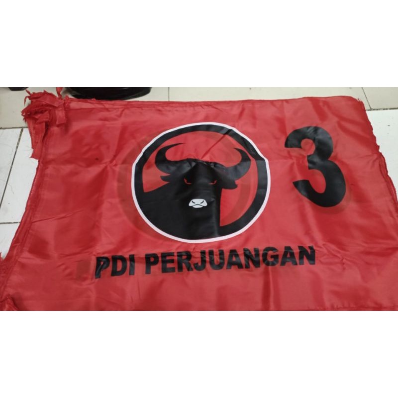 Jual Bendera Partai Pdip Ukuran X Pcs Shopee Indonesia