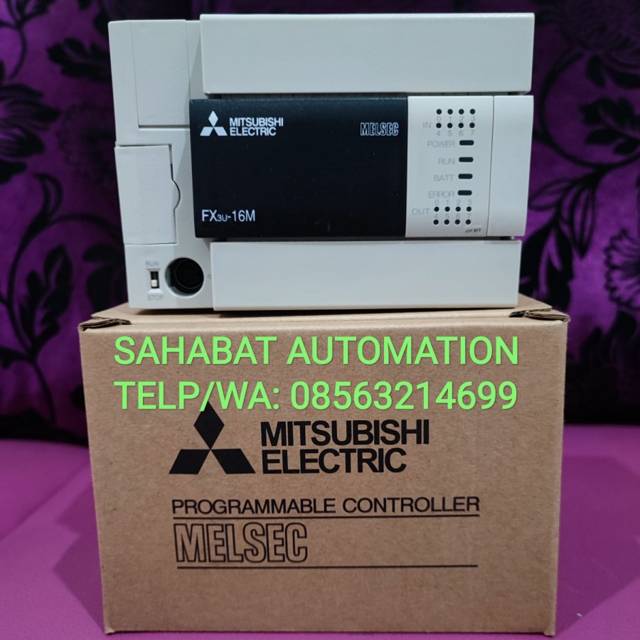 Jual FX3U 16MT ES A PLC Mitsubishi FX3U 16MT ES A FX3U 16MTESA FX3U 16M