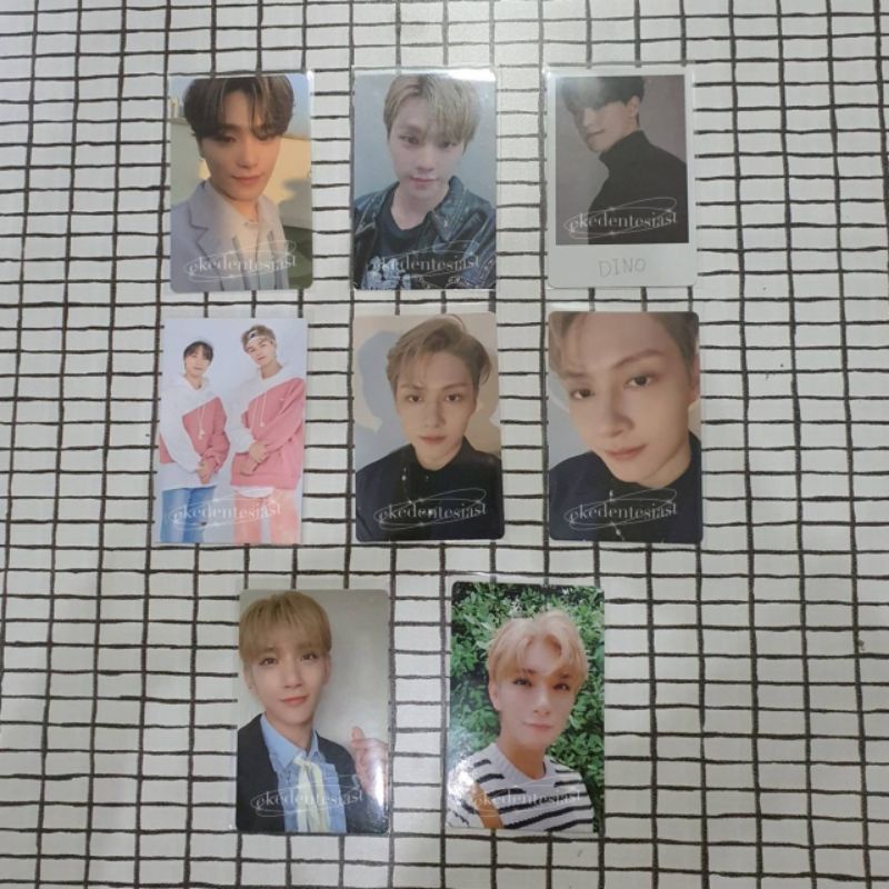 Jual SEVENTEEN SVT JOSHUA JUN DINO AN ODE ATTACA PHOTOCARD ALBUM TC