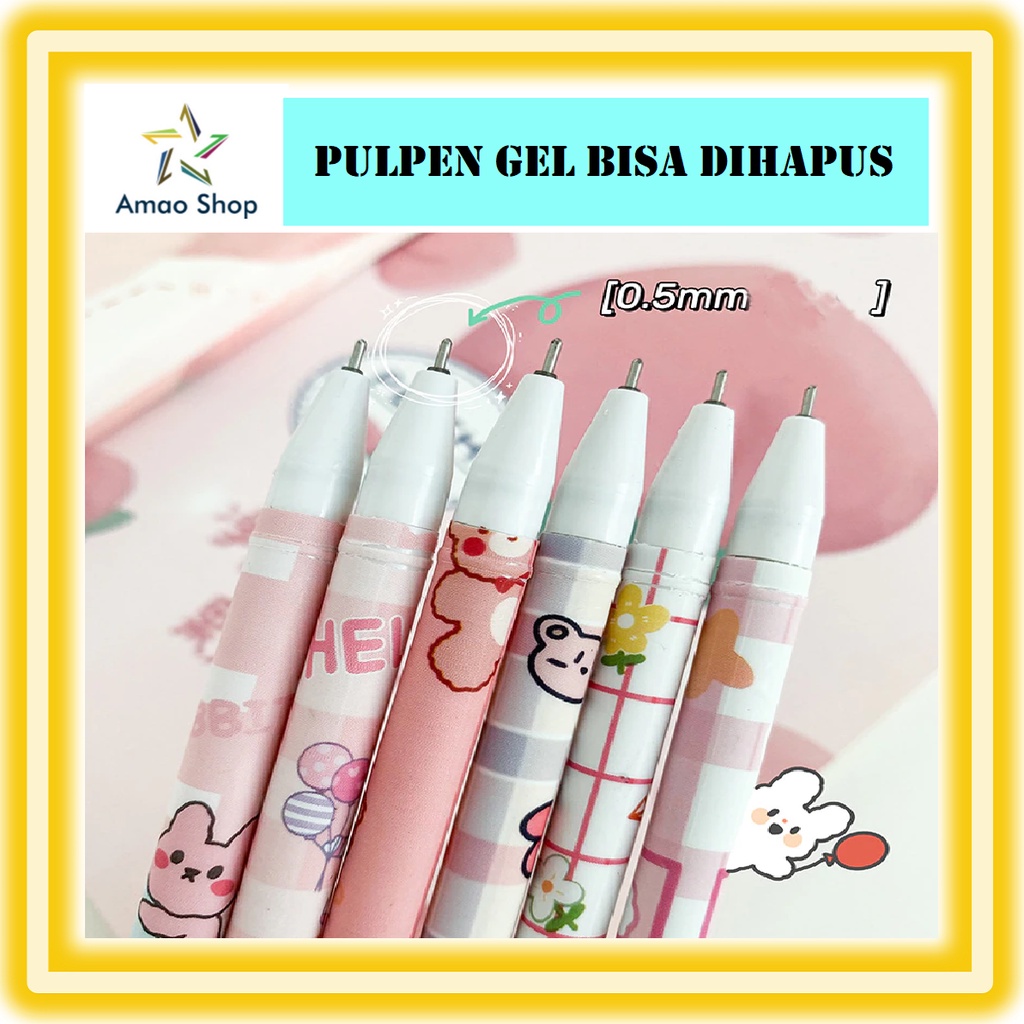 Jual Pulpen Bisa Dihapus Pulpen Hapus Erasable Pen Lucu Shopee