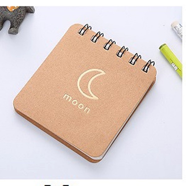 Jual Notebook Kraft Mini Spiral Buku Tulis Notebook Aesthetic Notebook