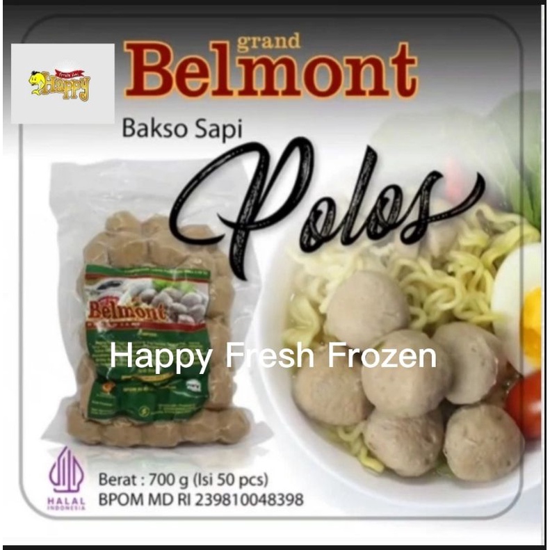 Jual Baso Sapi Besar Belmont Isi 50 Uk 700 Gram Shopee Indonesia