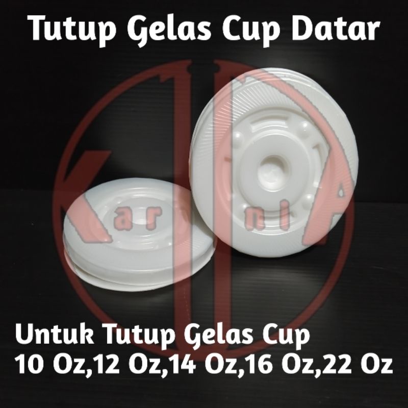 Jual 50pcs Gelas Plastik Cup 50pcs Tutup Cembung DomeLid Shopee