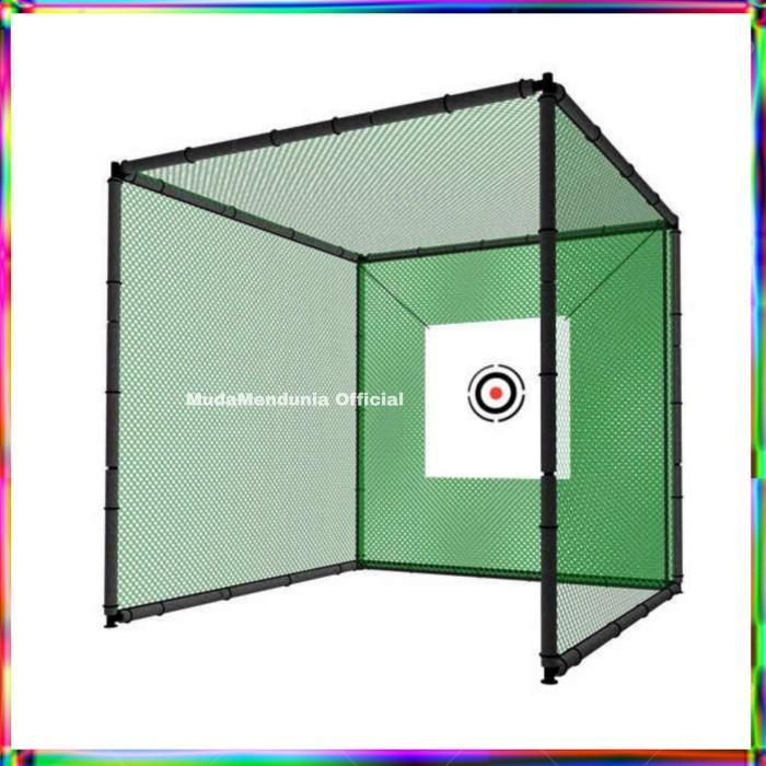 Jual Driving Golf Cage X X M Rangka Tiang Pipa Pvc Kualitas Terjamin