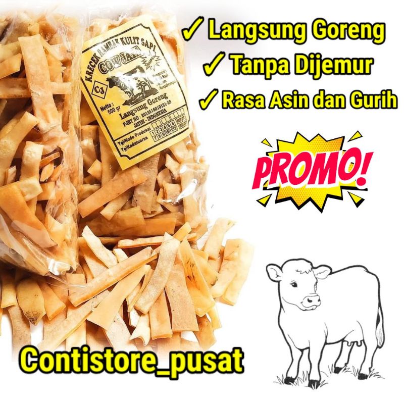 Jual KRECEK Rambak Kulit Sapi Mentah Asli Shopee Indonesia