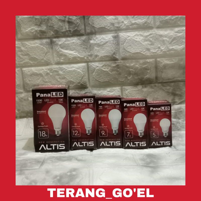 Jual Lampu Led Panaled Altis W W W W W W Bohlam Led Bulb