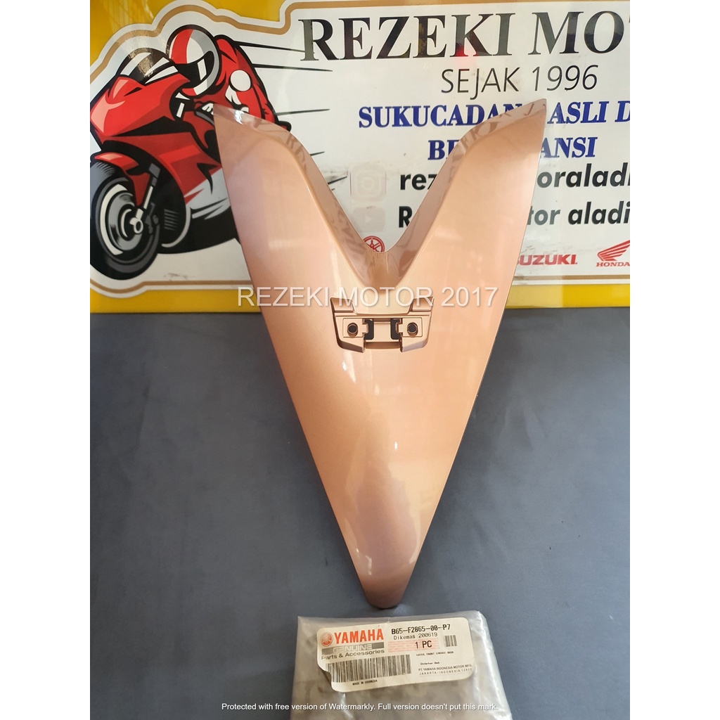 Jual Dasi Tameng Depan Dpn Plat Nomor Aerox Asli Ori Yamaha