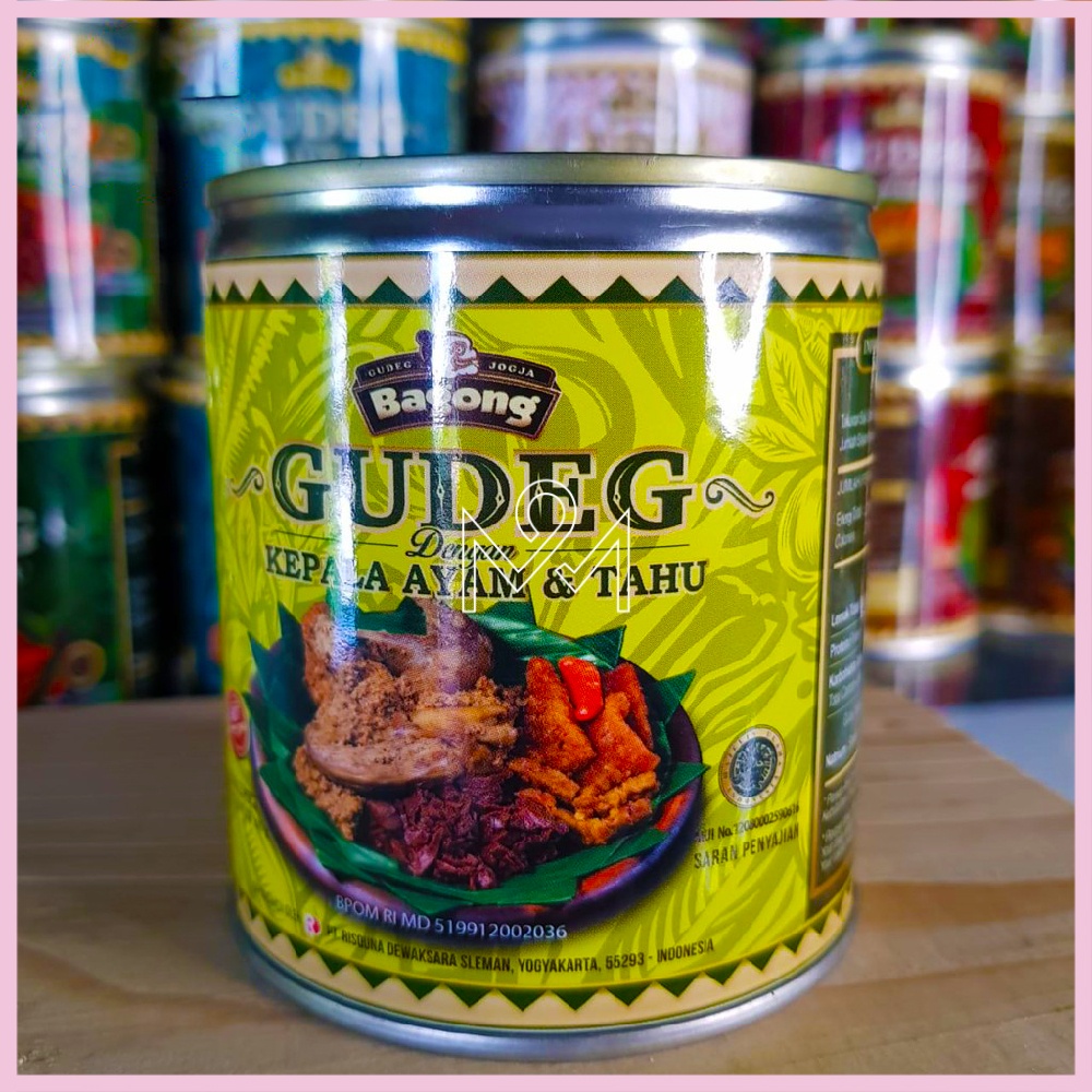 Jual Gudeg Gudek Kaleng Kalengan Instan Wijilan Bagong Mbarek Hj Bu Yu