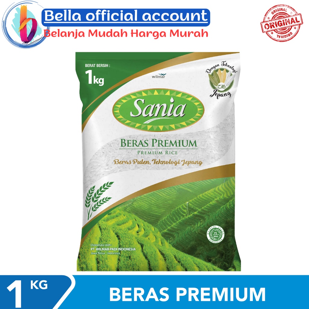 Jual Sania Beras Premium Kg Beras Pulen Teknologi Jepang Shopee