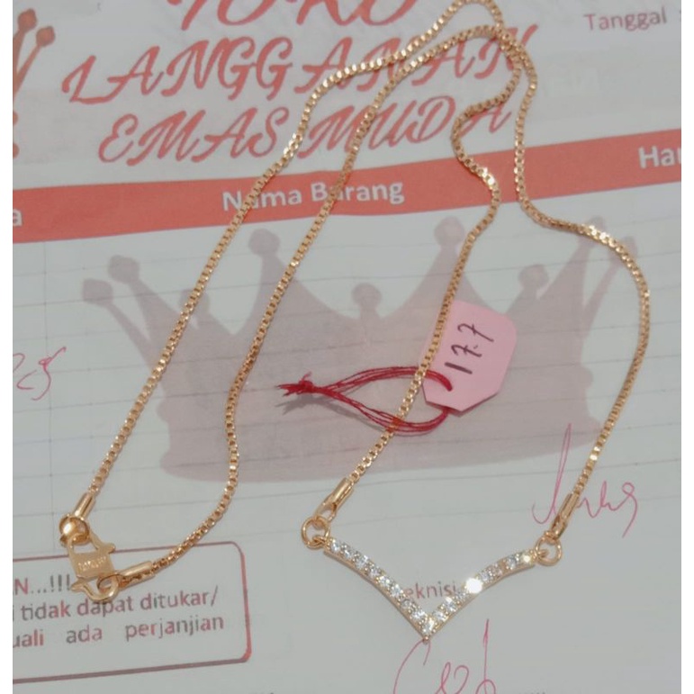 Jual Promo Kalung Puji Yg Lg Virall Free Surat Kalung Puji P 45cm