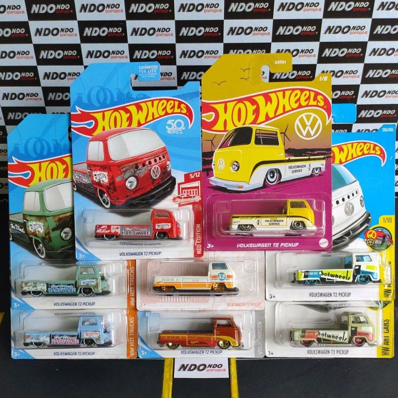 Jual Hot Wheels Volkswagen T2 Pickup Shopee Indonesia