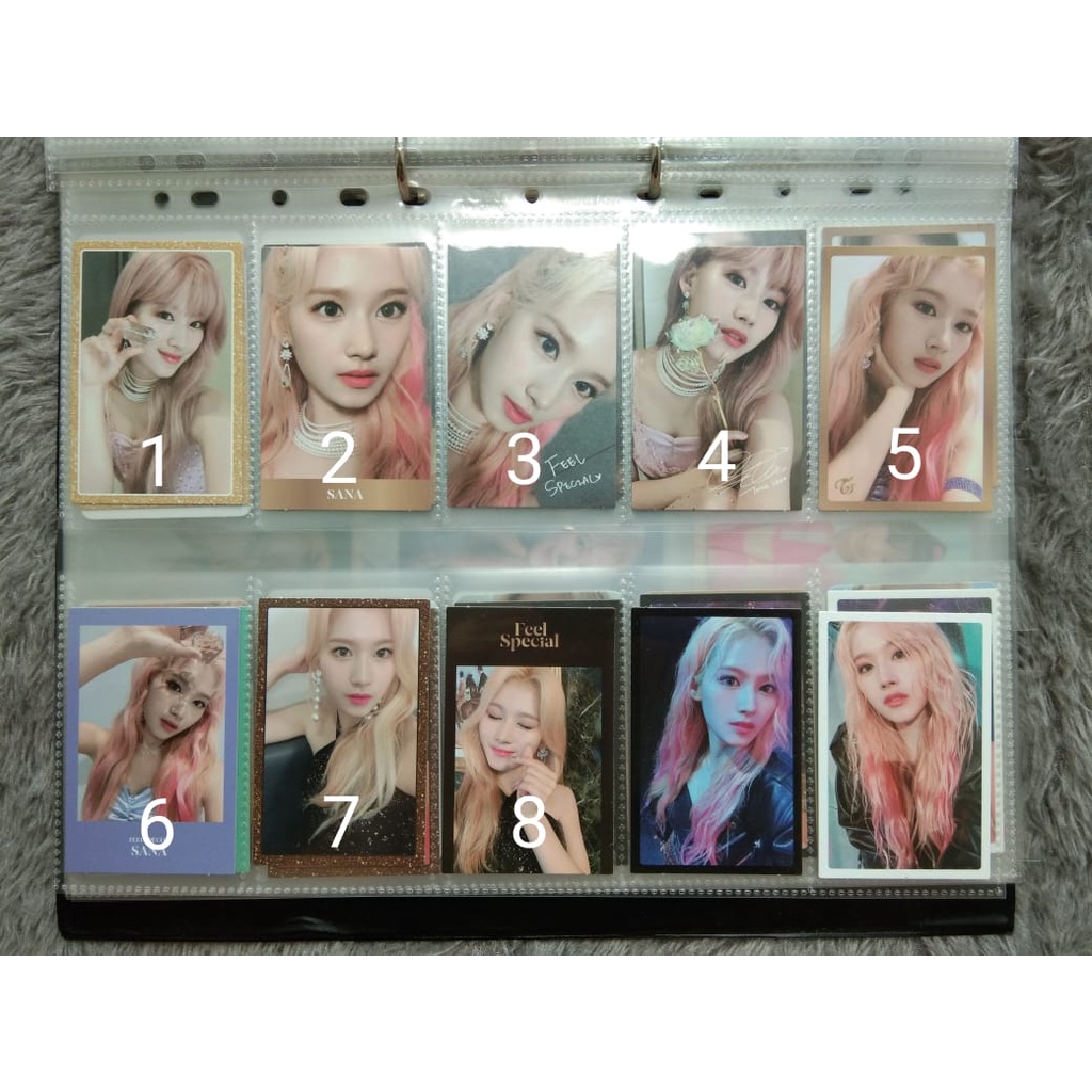 Jual TWICE SANA FEEL SPECIAL ALBUM PHOTOCARD Shopee Indonesia