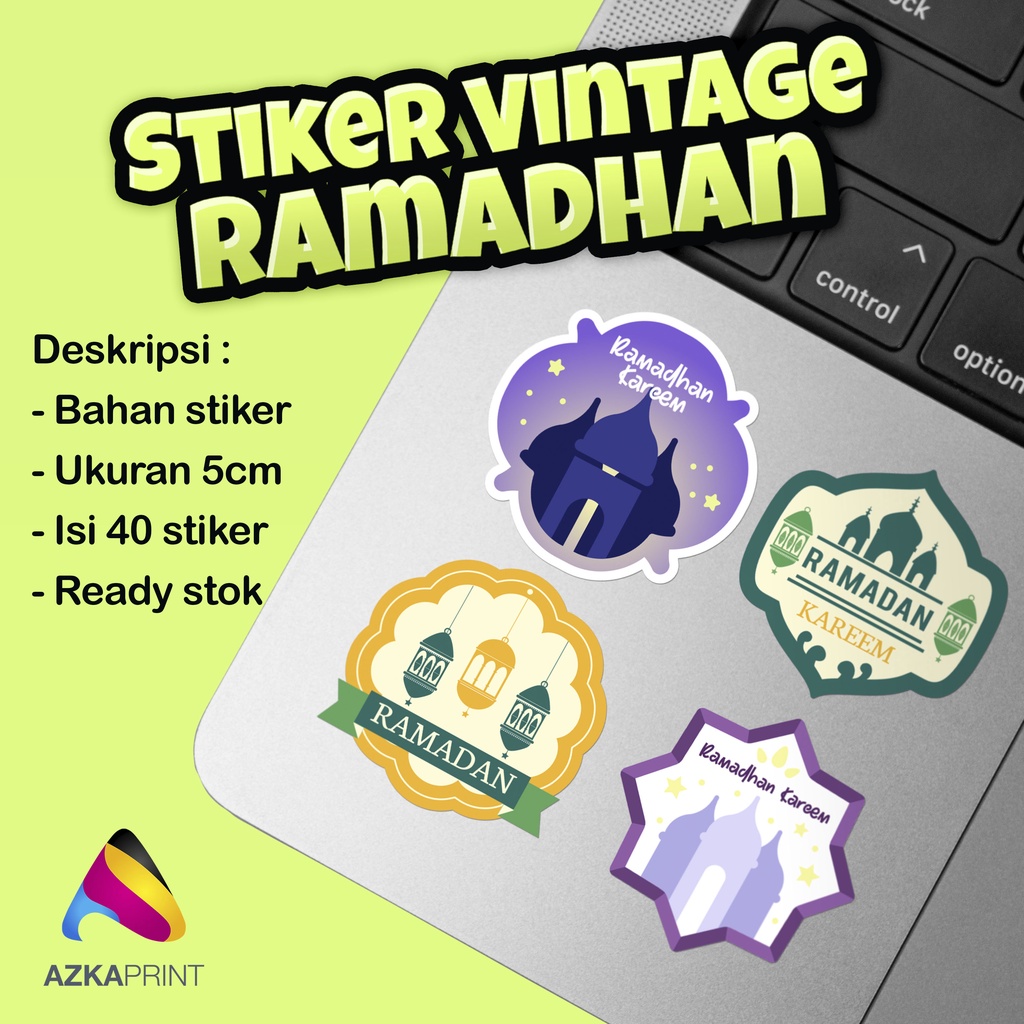 Jual Stiker Vintage Ramadhan Stiker Aesthetic Ramadhan Shopee Indonesia