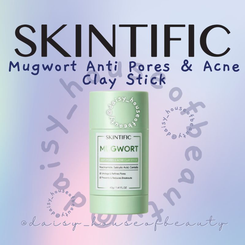 Jual Skintific Mugwort Anti Pores Acne Clay Stick Shopee Indonesia