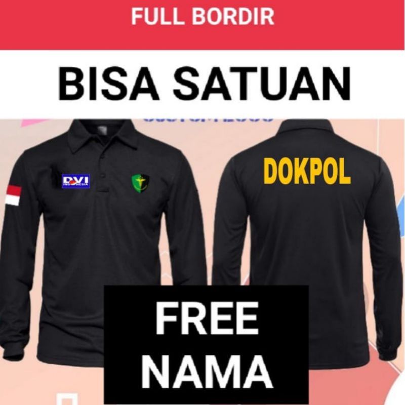 Jual Baju DOKPOL Seragam DOKPOL Kaos DOKPOL Baju DOKKES SERAGAM DOKKES