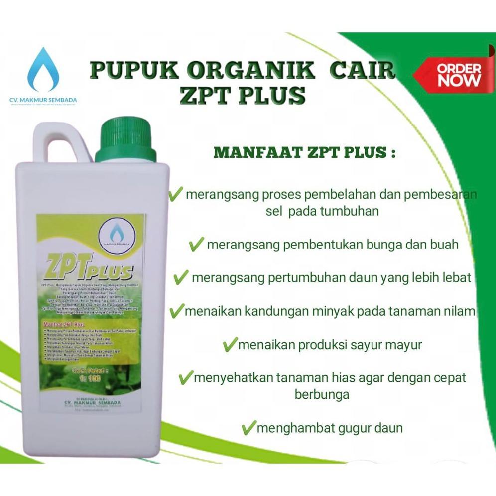 Jual PRODUK ZPT PLUS PUPUK ORGANIK CAIR PEMACU PERTUMBUHAN TANAMAN 1