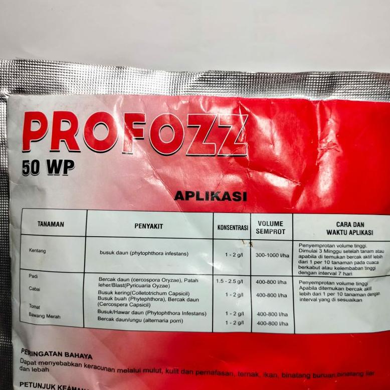 Jual Limited Fungsida Sistemik Profozz Wp Gram Bahan Aktif