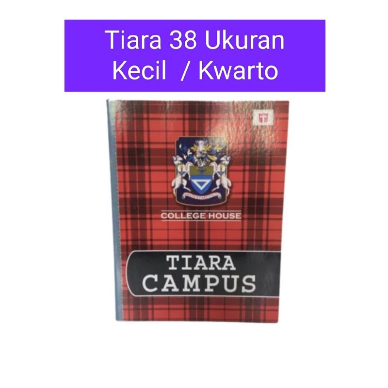 Jual Buku Tulis Tiara Campus Lembar Kwarto Kecil Isi Buku