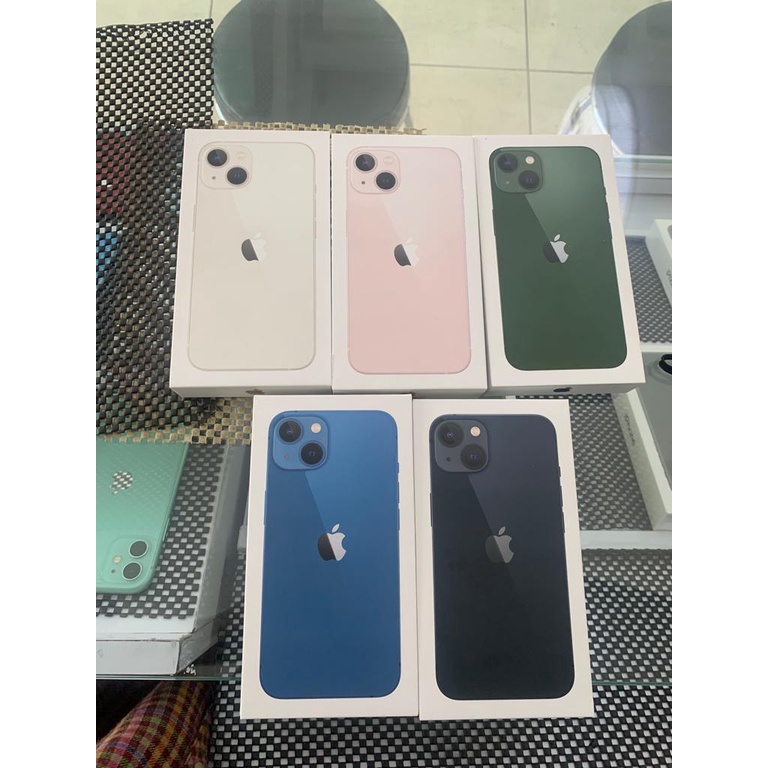 Jual Jual Handphone Ex IBox 13 128gb Red Starlight Midnight Blue Pink