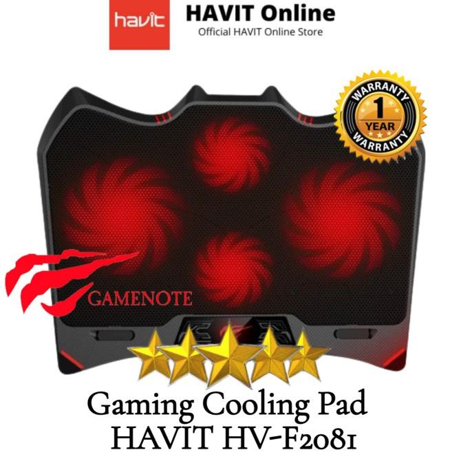 Jual Havit Cooling Pad Gaming Hv F For Inch Laptops Fan