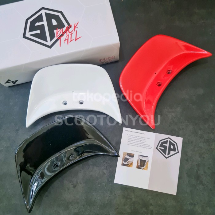 Jual Ducktail Sp Part Vespa Sprint Primavera V Iget Shopee Indonesia