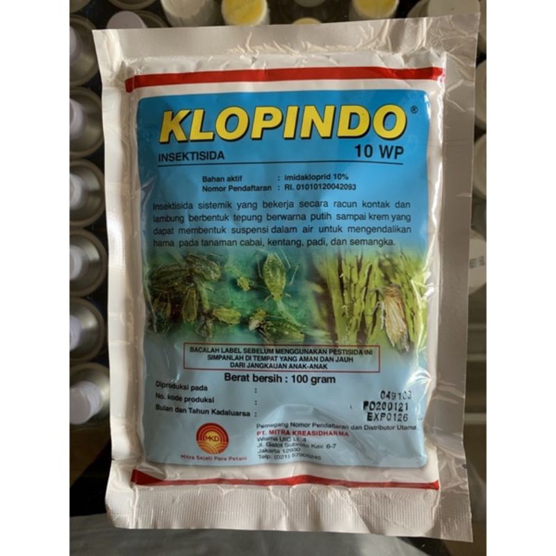 Jual Insektisida Klopindo Wp Gram Shopee Indonesia