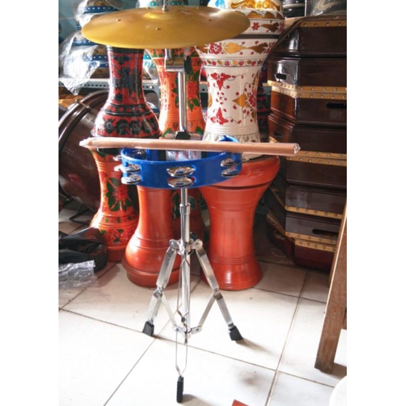 Jual Stand Cymbal Markis Stik Set Buat Marawis Shopee Indonesia