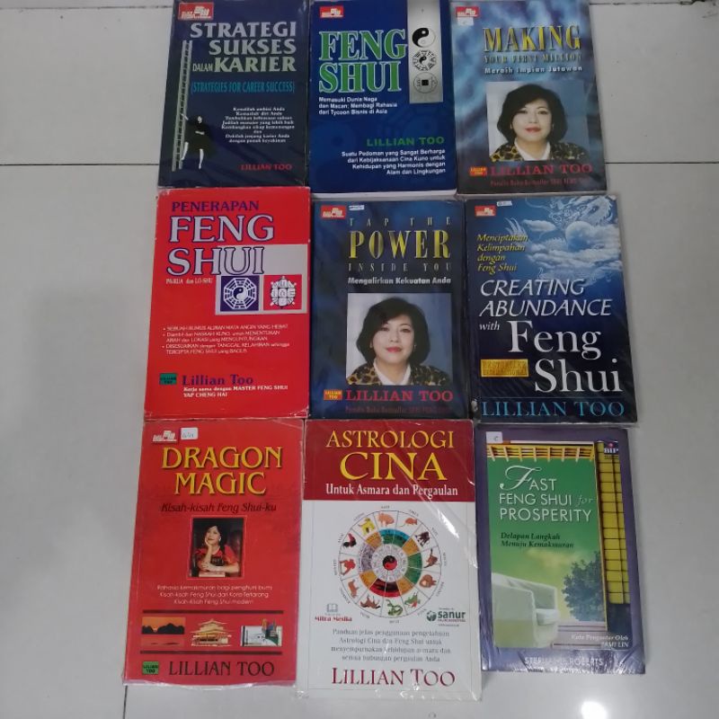 Jual Paket Buku Fengshui Feng Shui Creating Abundance Prosperity Karier