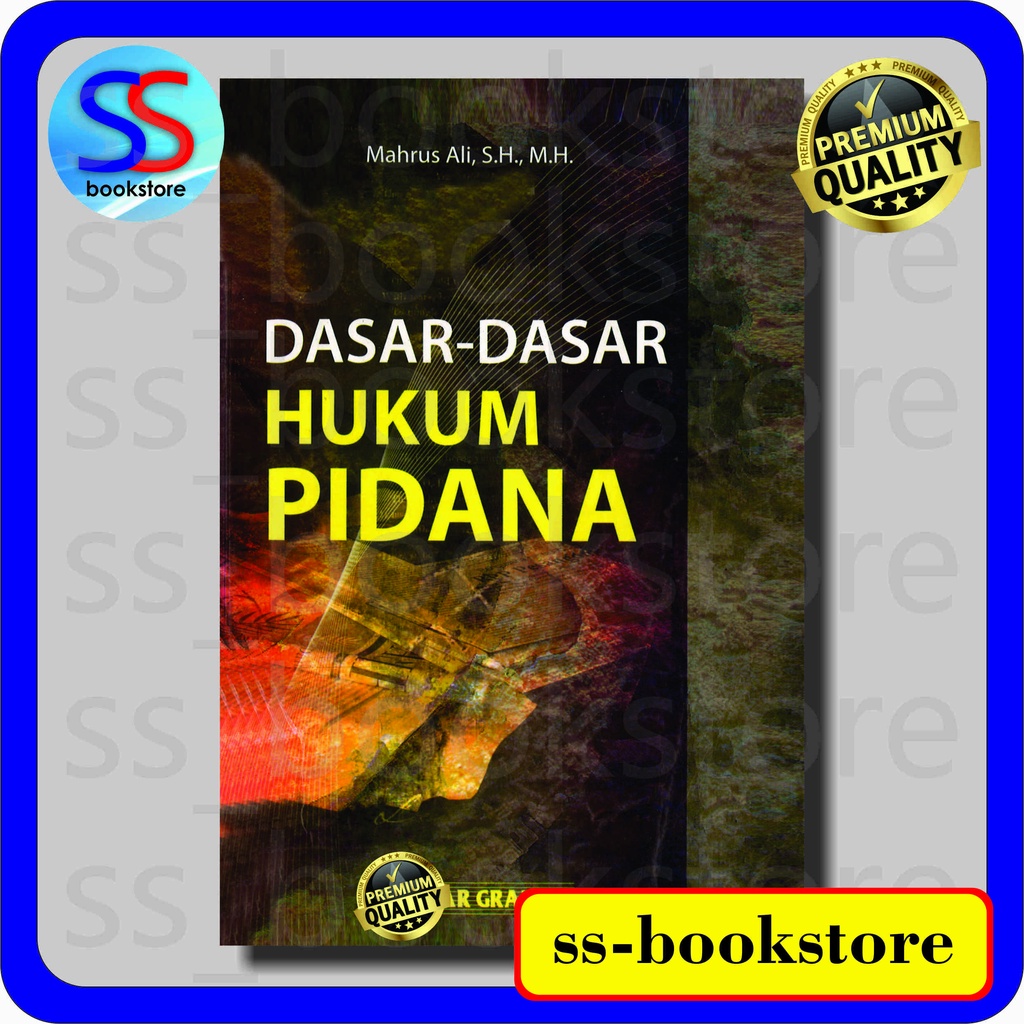 Jual Dasar Dasar Hukum Pidana Mahrus Ali Shopee Indonesia