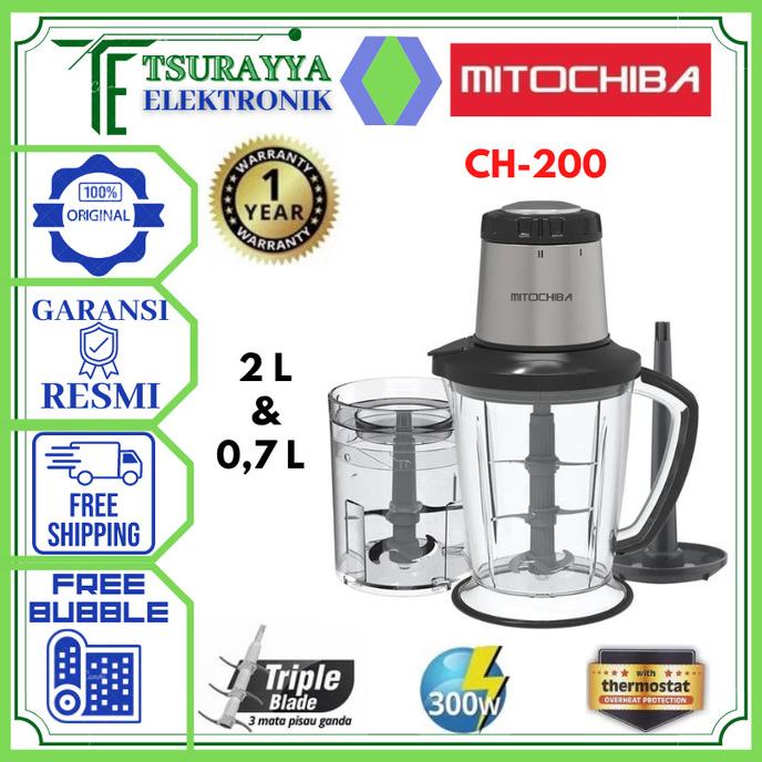 Jual MITOCHIBA Food Magic Chopper Blender 2L CH 200 CH200 CH 200