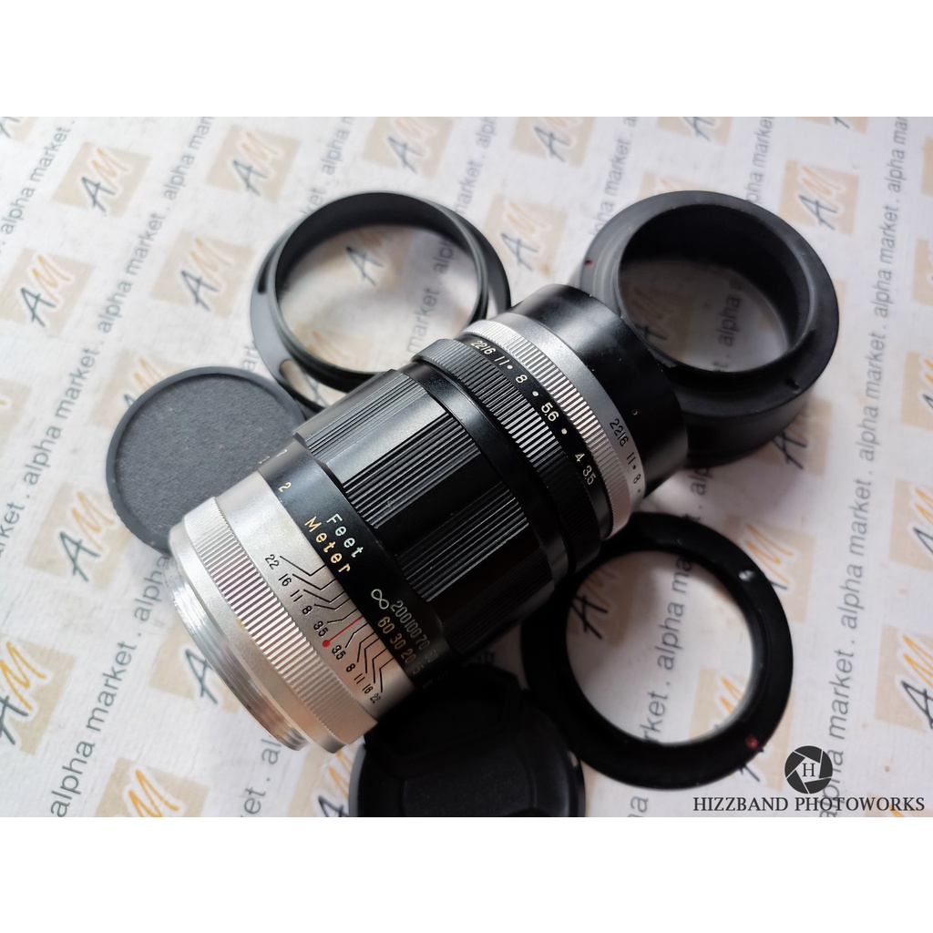 Jual Mulus Rare Lensa Manual Fix Tele Takumar Silver Mm F Tajam