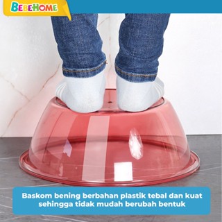 Jual Bebehome Baskom Transparan Plastik Serbaguna Tempat Sayur Wash